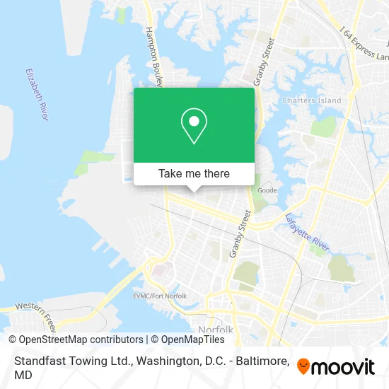 Standfast Towing Ltd. map