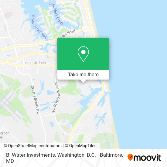 B. Water Investments map