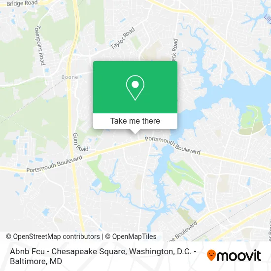 Abnb Fcu - Chesapeake Square map