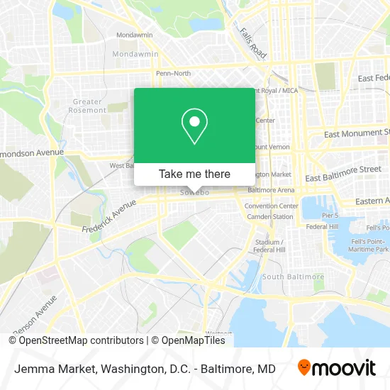 Jemma Market map