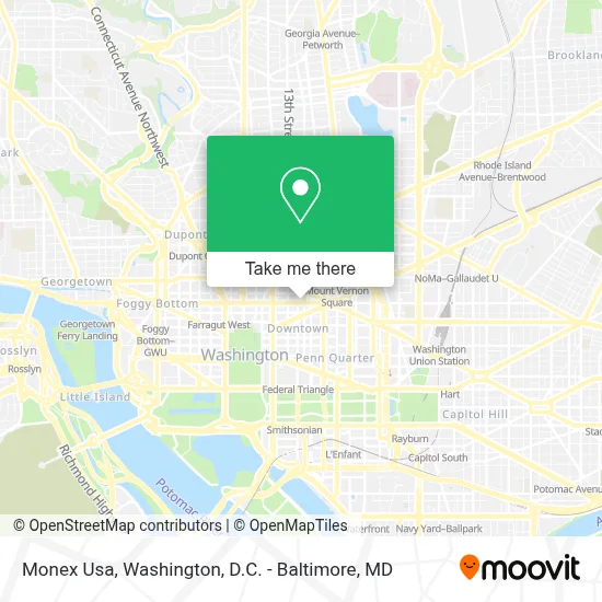 Monex Usa map