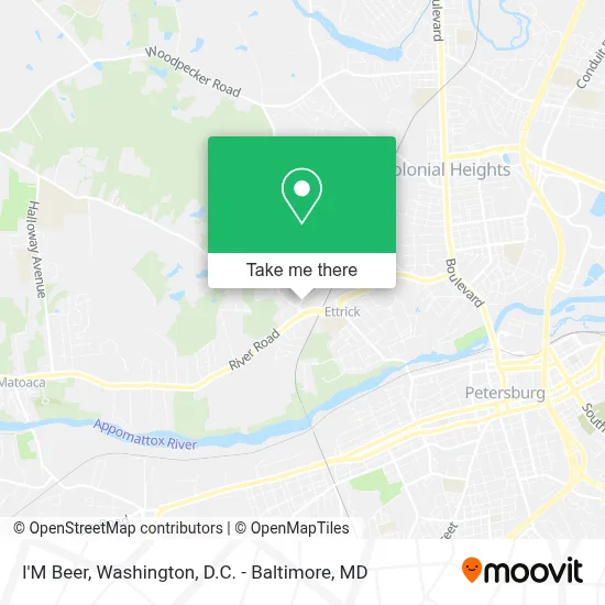 I'M Beer map