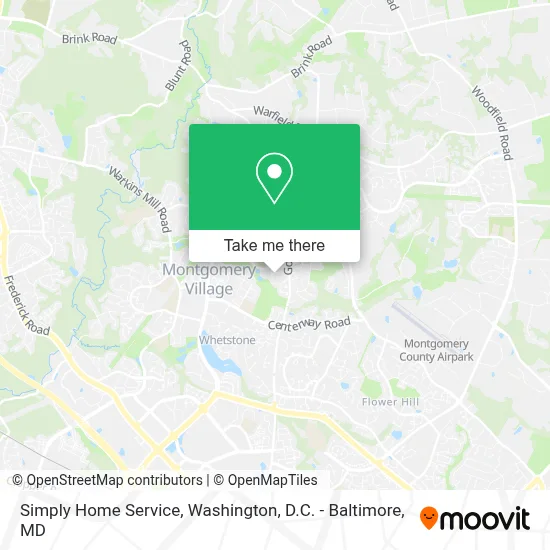Simply Home Service map
