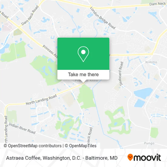 Astraea Coffee map