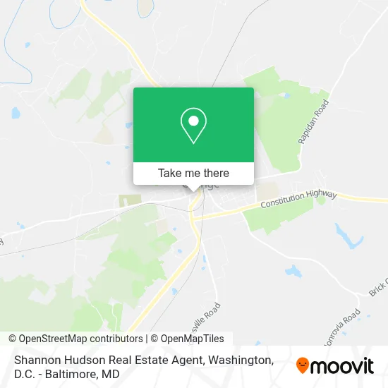 Shannon Hudson Real Estate Agent map