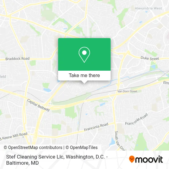 Stef Cleaning Service Llc map
