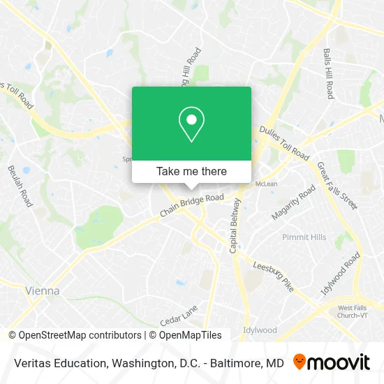 Veritas Education map