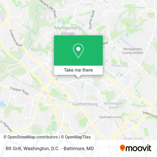 Blt Grill map