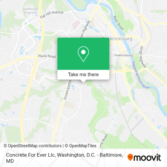 Concrete For Ever Llc map
