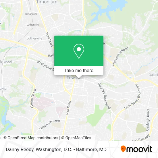 Danny Reedy map