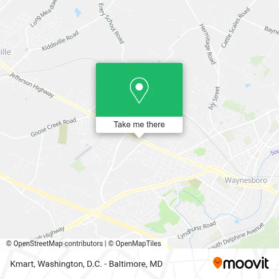 Kmart map