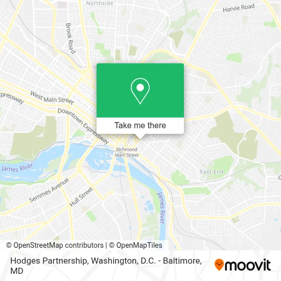 Hodges Partnership map