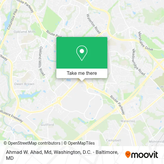 Ahmad W. Ahad, Md map