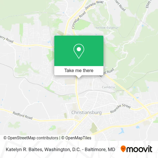 Katelyn R. Baltes map