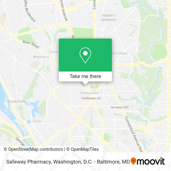 Safeway Pharmacy map