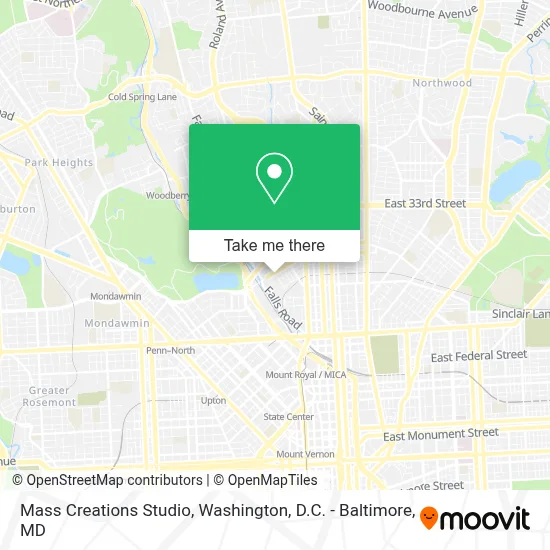 Mass Creations Studio map