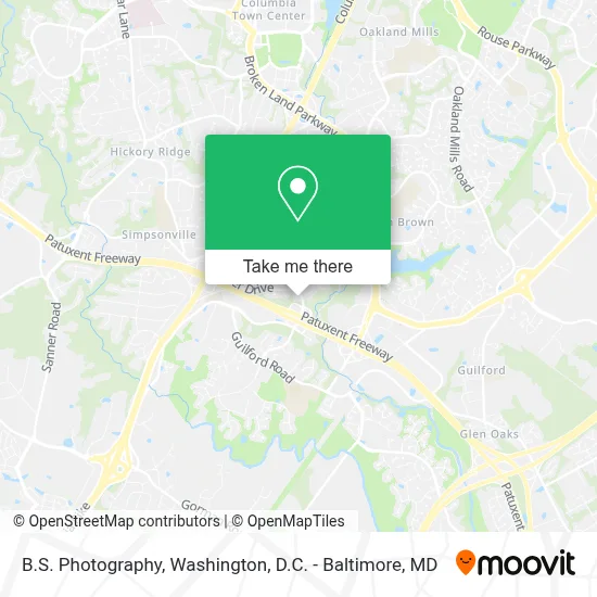 B.S. Photography map