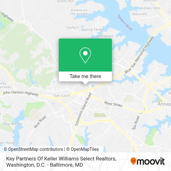 Key Partners Of Keller Williams Select Realtors map