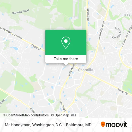 Mr Handyman map