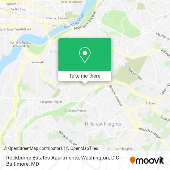 Rockburne Estates Apartments map