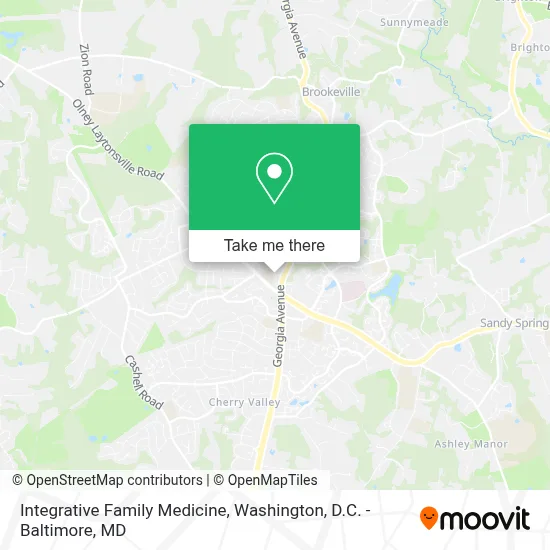 Integrative Family Medicine map