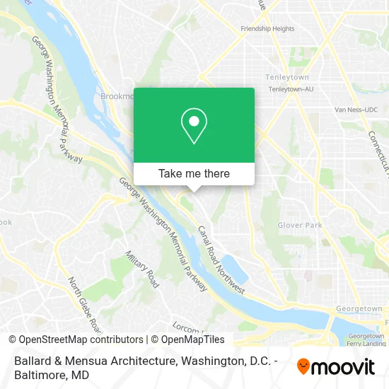 Ballard & Mensua Architecture map