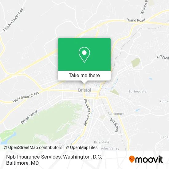 Npb Insurance Services map