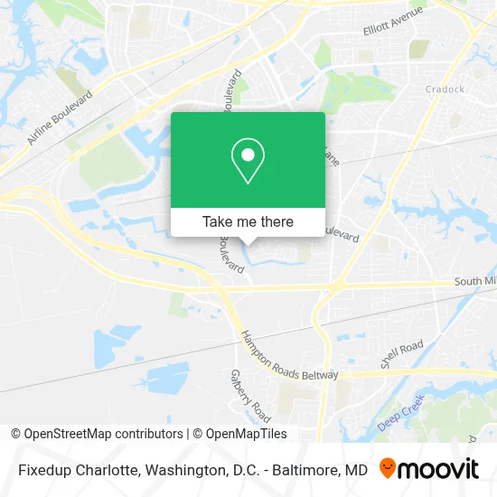 Fixedup Charlotte map
