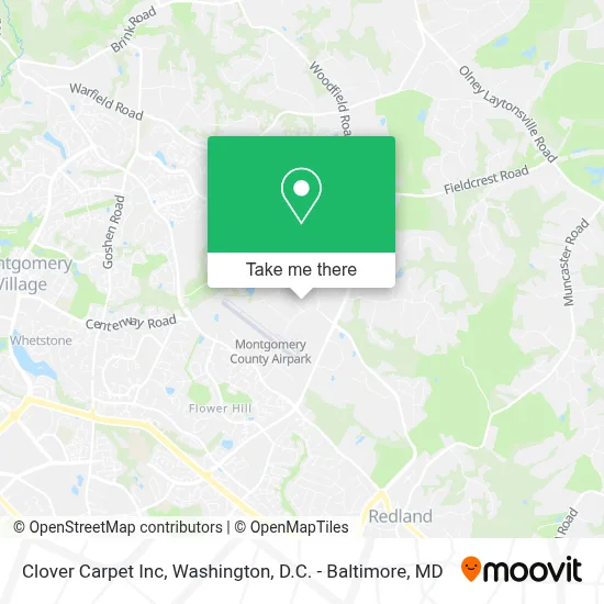 Clover Carpet Inc map