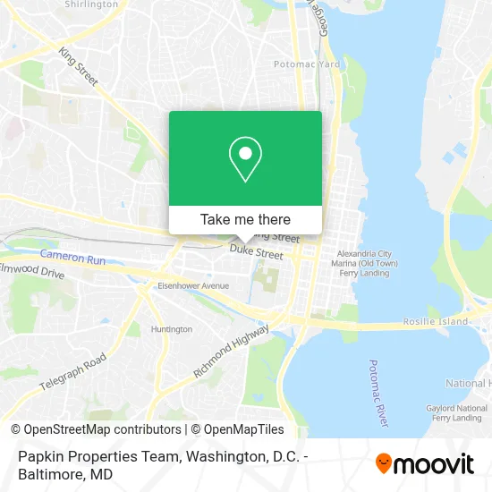 Papkin Properties Team map