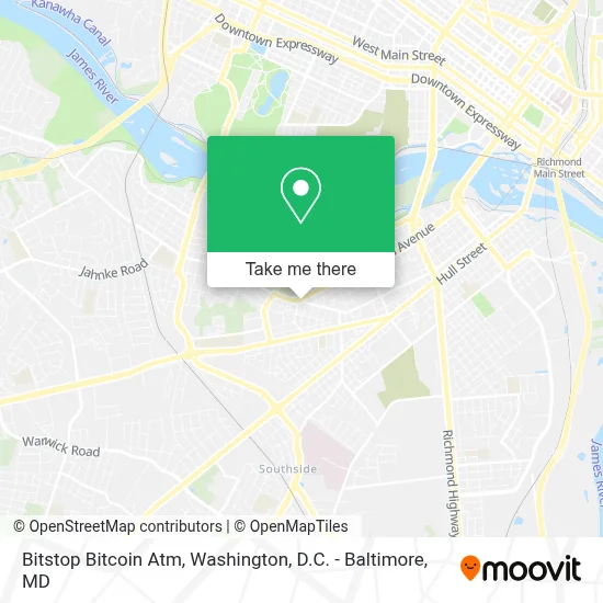 Bitstop Bitcoin Atm map
