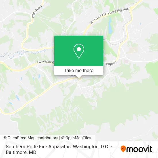 Southern Pride Fire Apparatus map