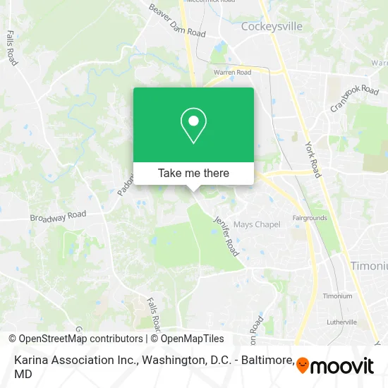Karina Association Inc. map