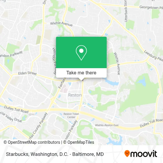 Starbucks map