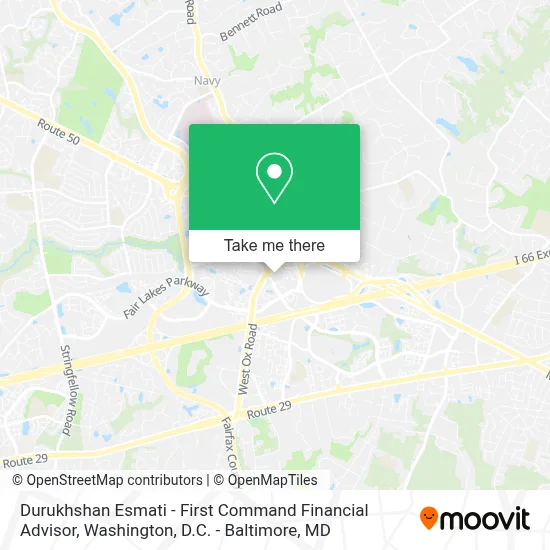 Durukhshan Esmati - First Command Financial Advisor map