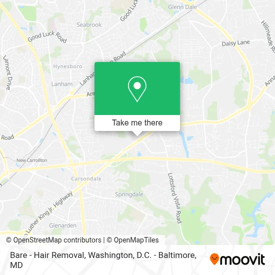 Bare - Hair Removal map