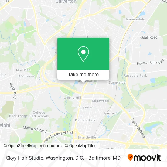 Skyy Hair Studio map