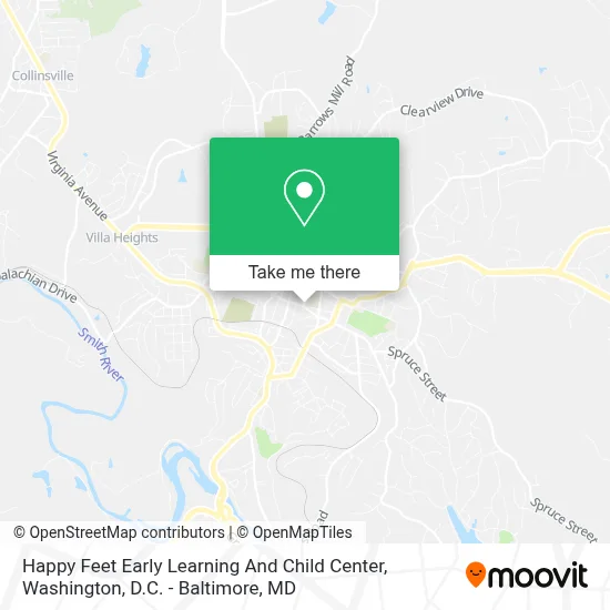 Happy Feet Early Learning And Child Center map