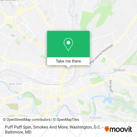 Puff Puff Spin, Smokes And More map