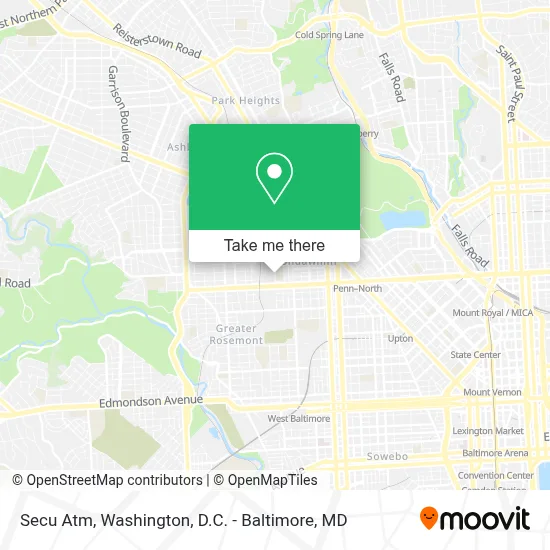 Secu Atm map
