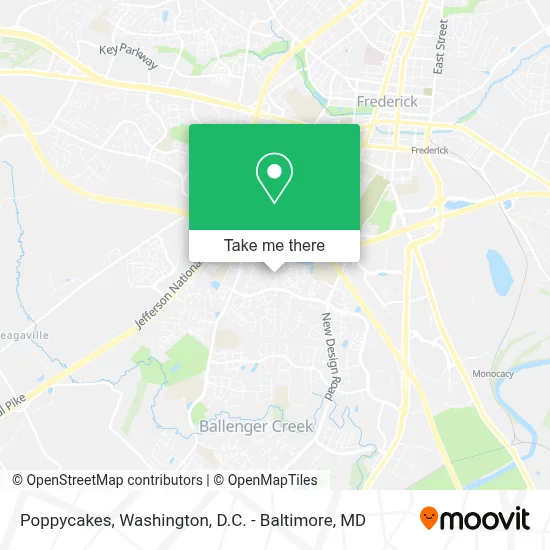 Poppycakes map