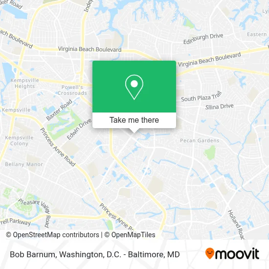 Bob Barnum map
