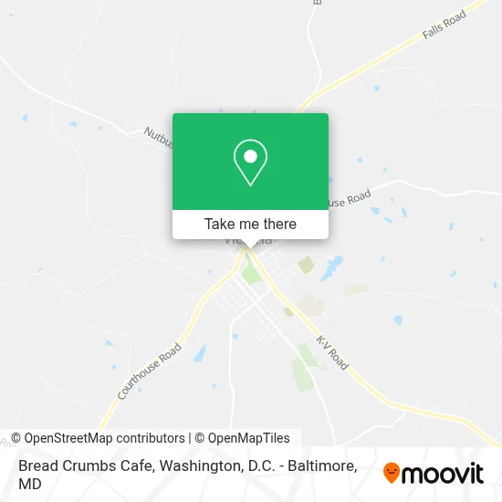 Bread Crumbs Cafe map