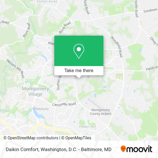 Daikin Comfort map