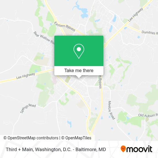 Third + Main map
