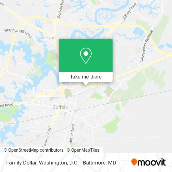Family Dollar map