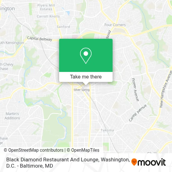 Black Diamond Restaurant And Lounge map
