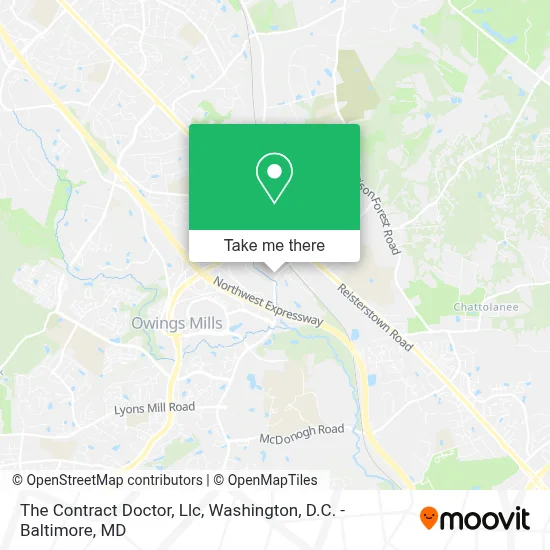 The Contract Doctor, Llc map