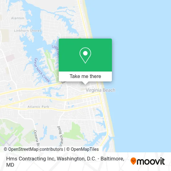 Hms Contracting Inc map