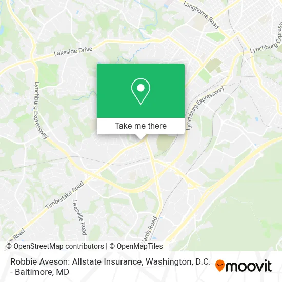 Robbie Aveson: Allstate Insurance map